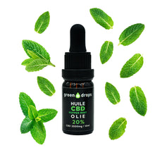 Huile CBD Menthe 20% Green Drops | Green Doctor