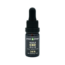 Huile CBD Green Drops 36%